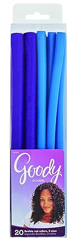 Goody Flexible Rod Hair Rollers - Assorted 1 Count For Effortless Styling