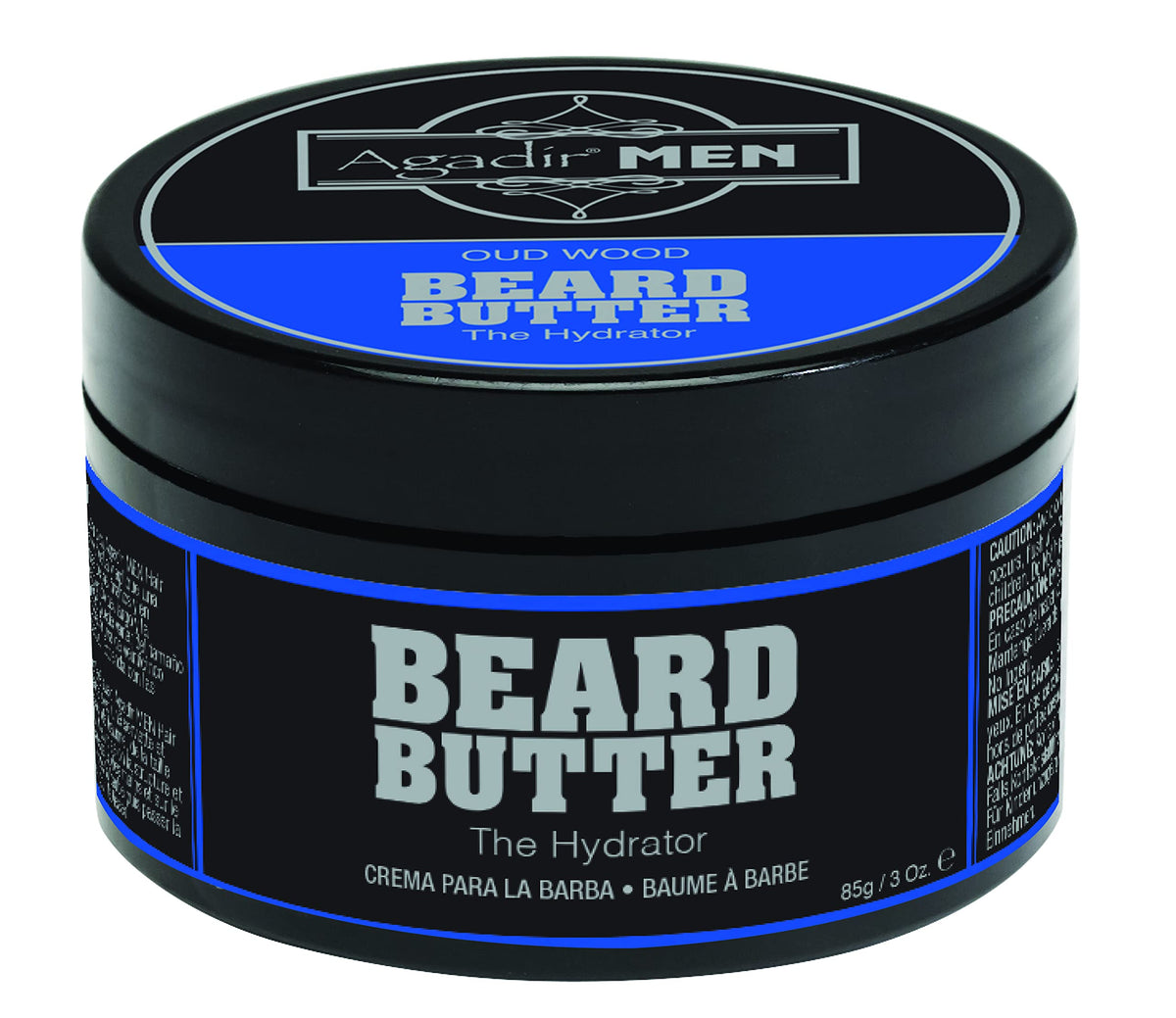 Agadir Men Beard Butter - 3 Oz Nourishing And Softening Beard Care Product