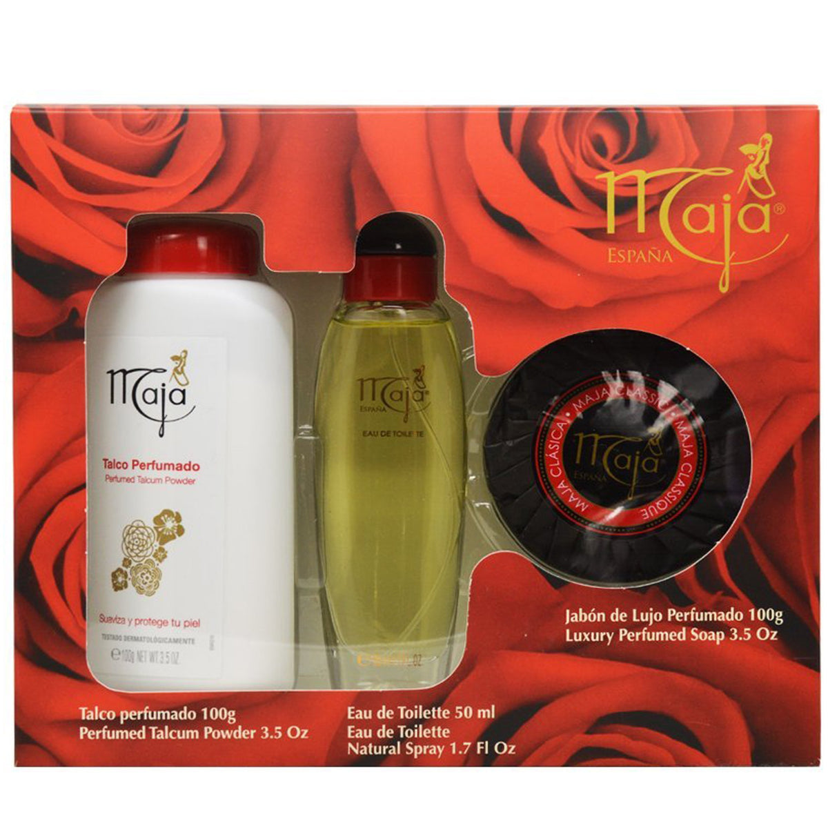 Maja Women Set By Myrurgia - 3.52 Oz Fragrance For Women, Elegant Scented Gift