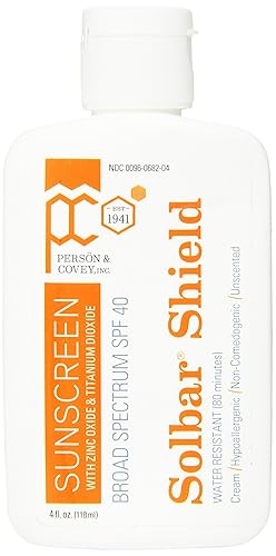 Solbar Shield Sunscreen Spf 40 - 4 Oz, 2 Pack - Broad Spectrum Uva/Uvb Protection