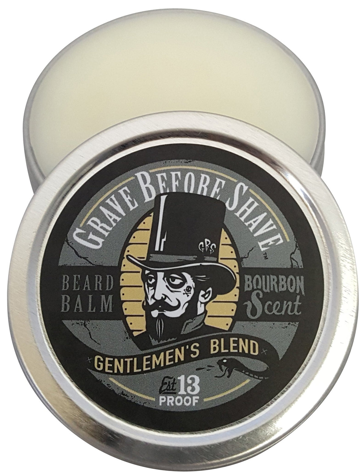 Grave Before Shave Bourbon Scent Beard Balm - Gentlemen'S Blend, 2 Oz.