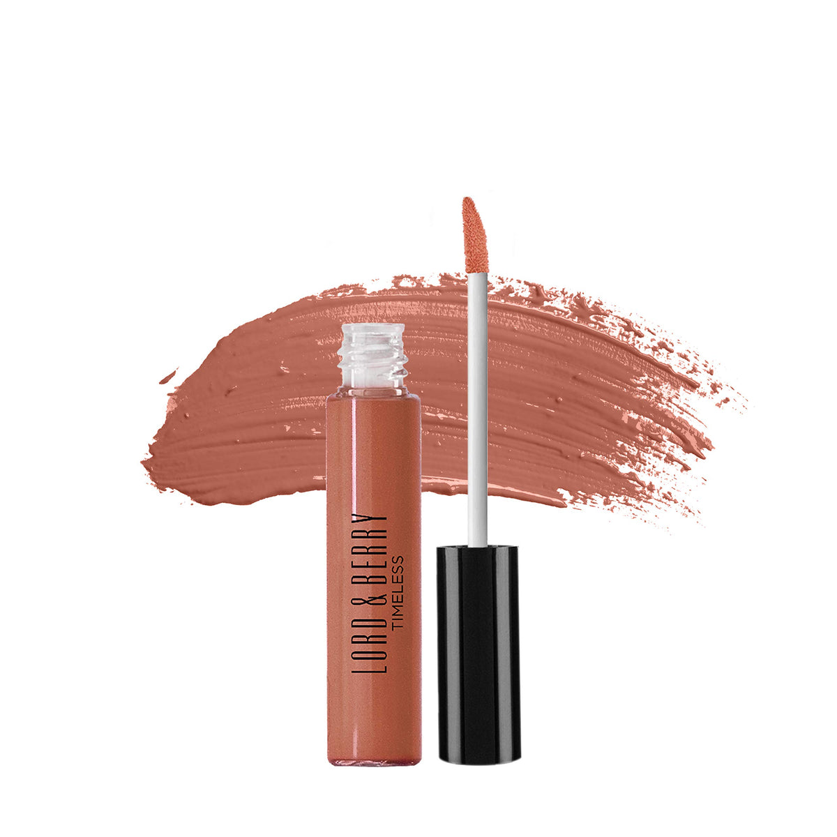 Lord & Berry Timeless Kissproof Liquid Lipstick, Perfect Nude, Vegan, Long Lasting, 1 Fl Oz