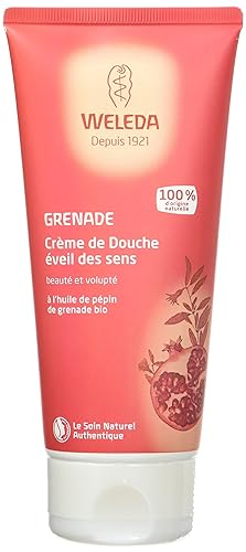 Weleda Pomegranate Creamy Body Wash, 6.8 Oz - Nourishing & Hydrating Cleanser For Soft Skin