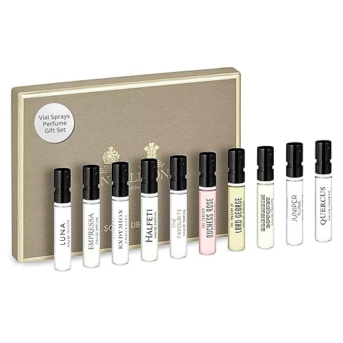 Penhaligon'S Scent Library Perfume Gift Set - 10 Mini Vials For Women & Men, 0.01 Fl Oz