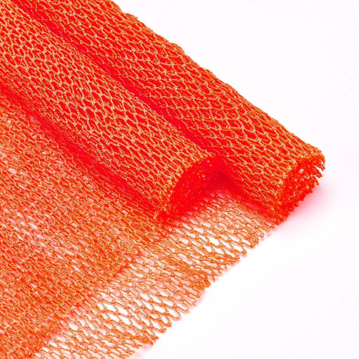 Shappy African Net Sponge Body Exfoliating Scrubber - Orange, 2 Pieces For Daily Use