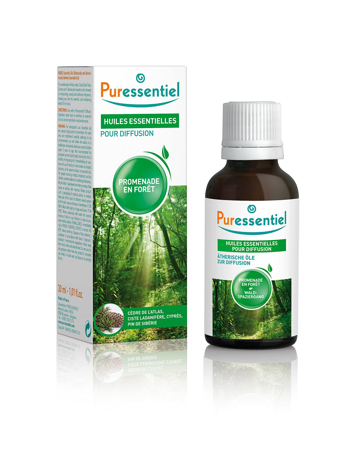 Puressentiel Walk in The Forest Essential Oil Blend - 100% Pure Aromatherapy - 1.01 fl oz