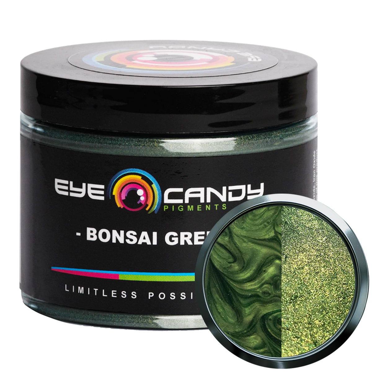 Eye Candy Bonsai Green Mica Powder 50G - Premium For Epoxy, Resin, Soap, Diy Crafts