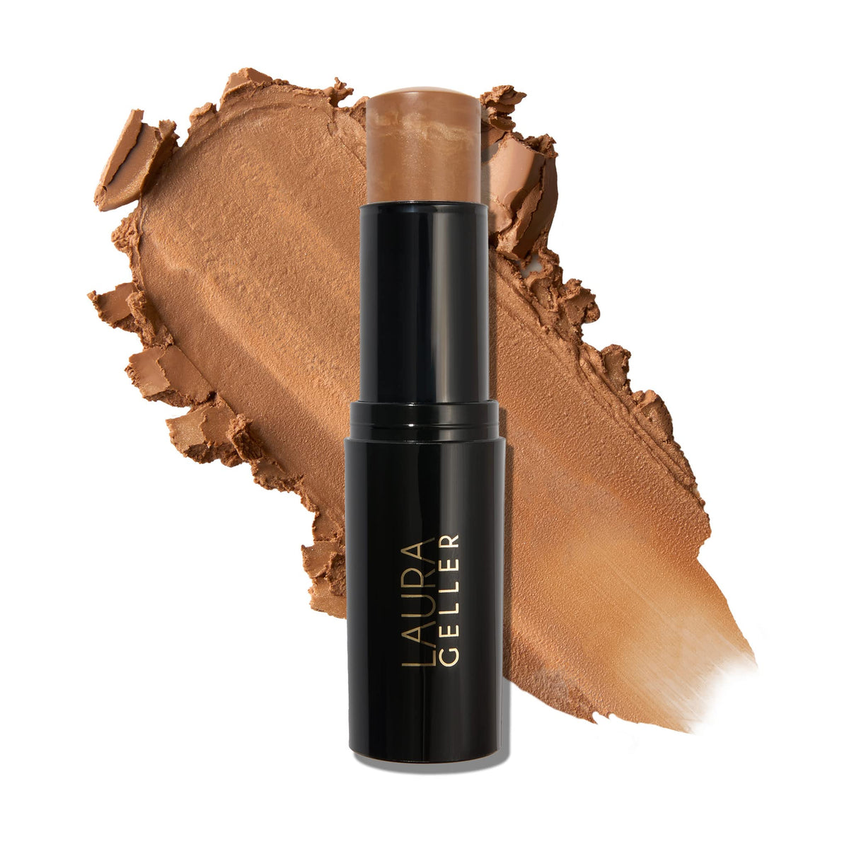 Laura Geller Italian Marble Bronzer Stick - Cream Finish For Natural Glow, D'Oro Glow, 1 Oz