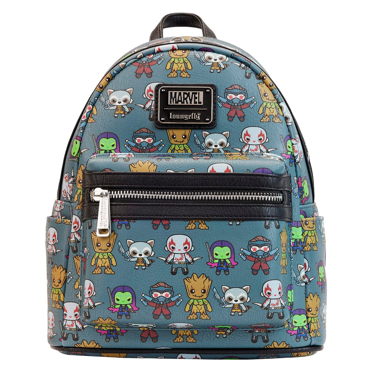 Loungefly Marvel Guardians of the Galaxy Kawaii Mini Backpack - Multi Faux Leather