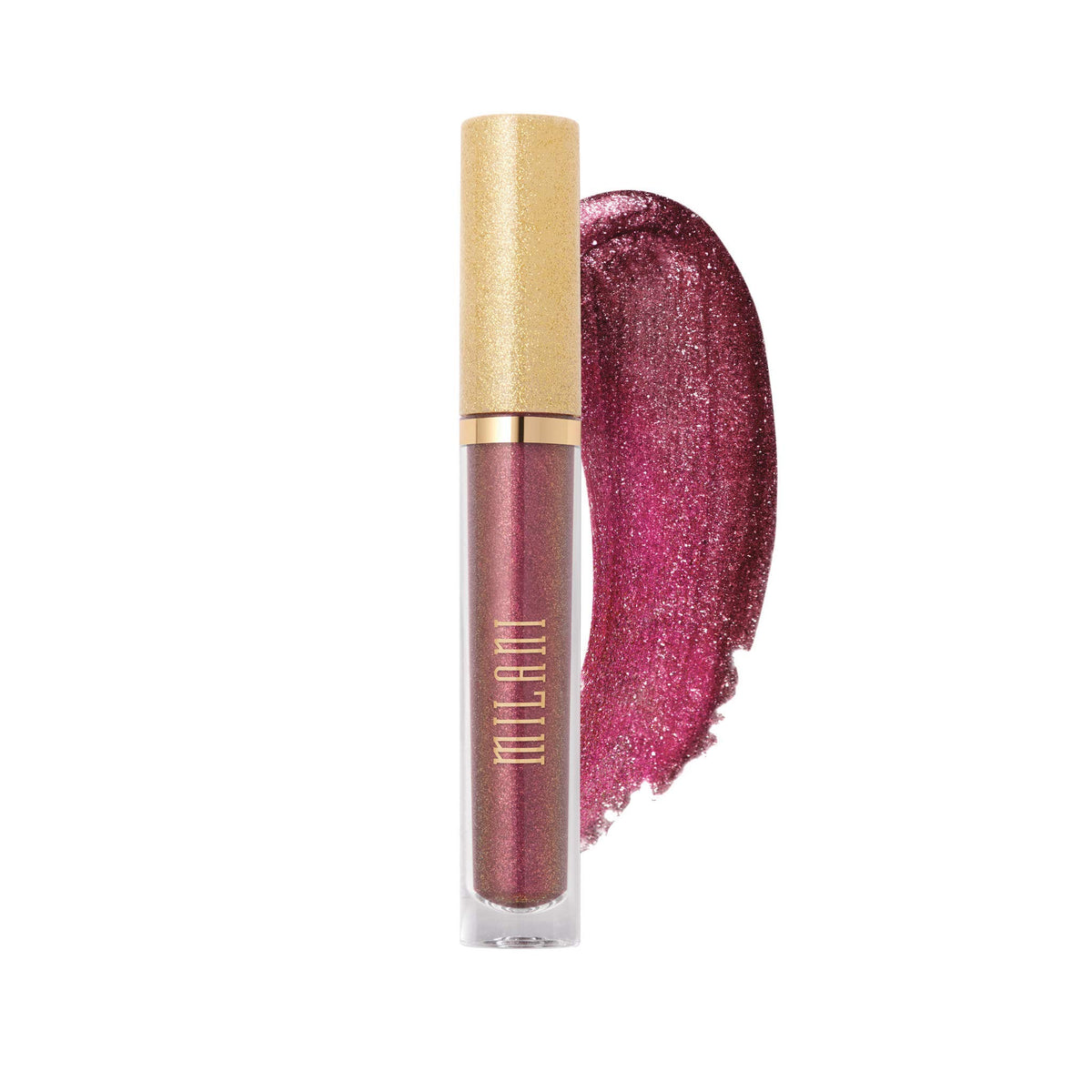 Milani Hypnotic Lights Lip Topper - Electro Light Glitter, 0.15 Oz, Cruelty-Free Shimmer Finish