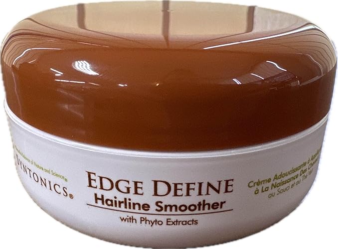 Syntonics Edge Define Hair Smoother Gel - 4 Oz, Frizz Control, Smooth Finish, Hair Styling