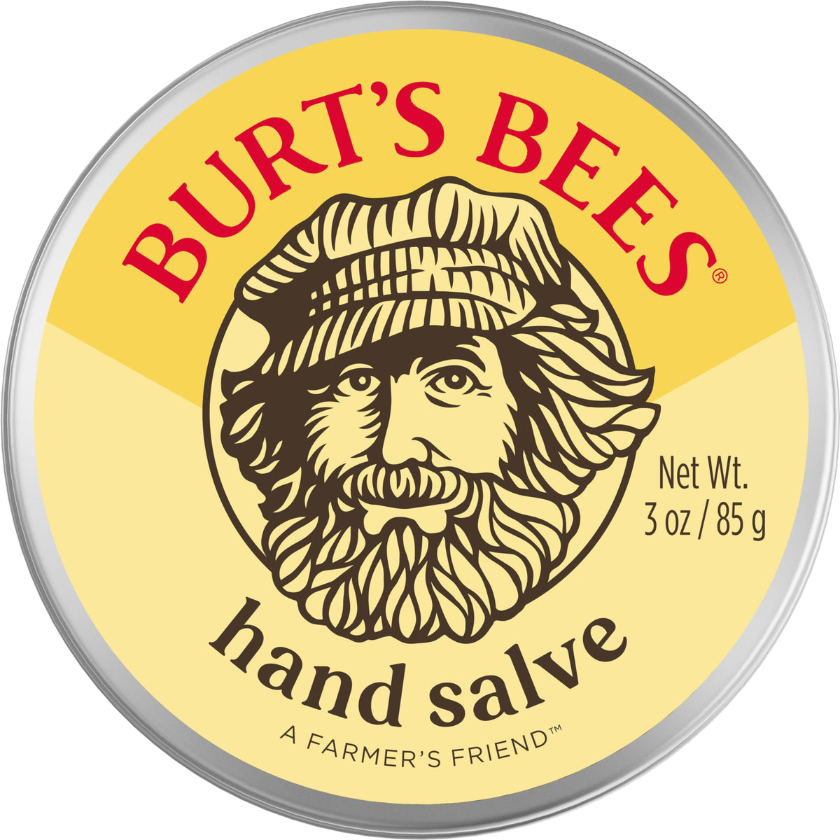 Burt'S Bees Hand Salve, 3 Oz. Natural Moisturizing Balm For Dry Hands With Botanical Oils