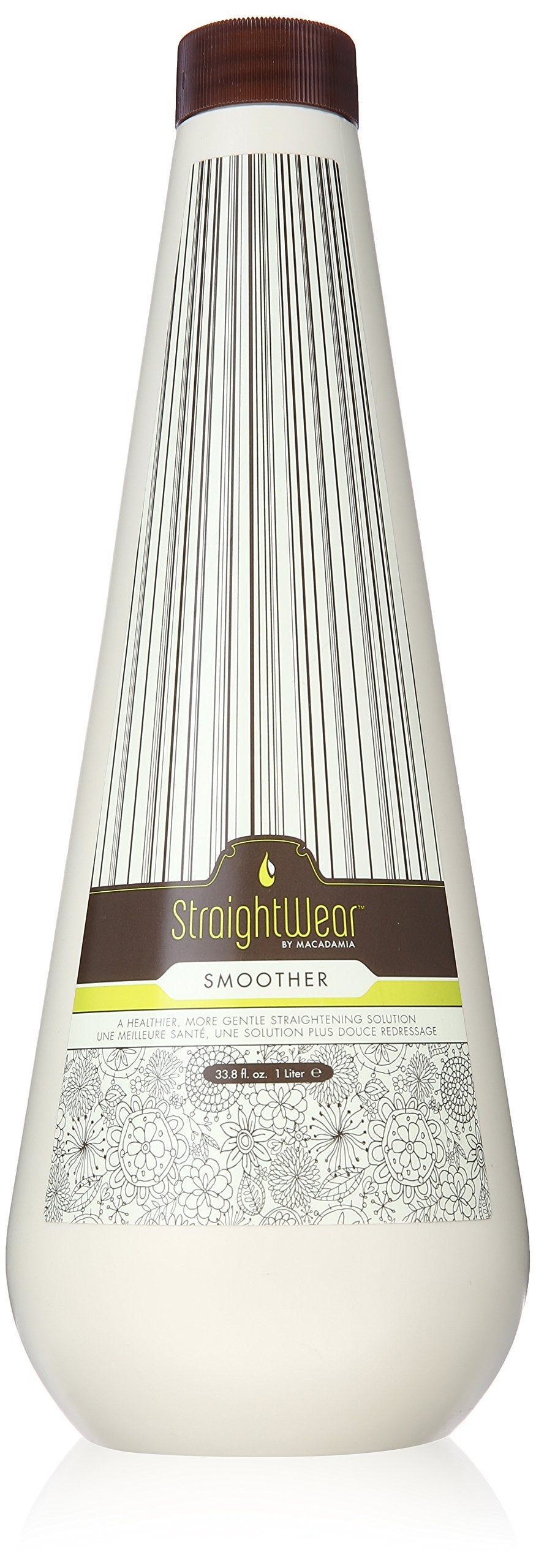 Macadamia Oil Natural Oil Straight Wear Smoother Straightening Solution for Unisex 338 Ounce