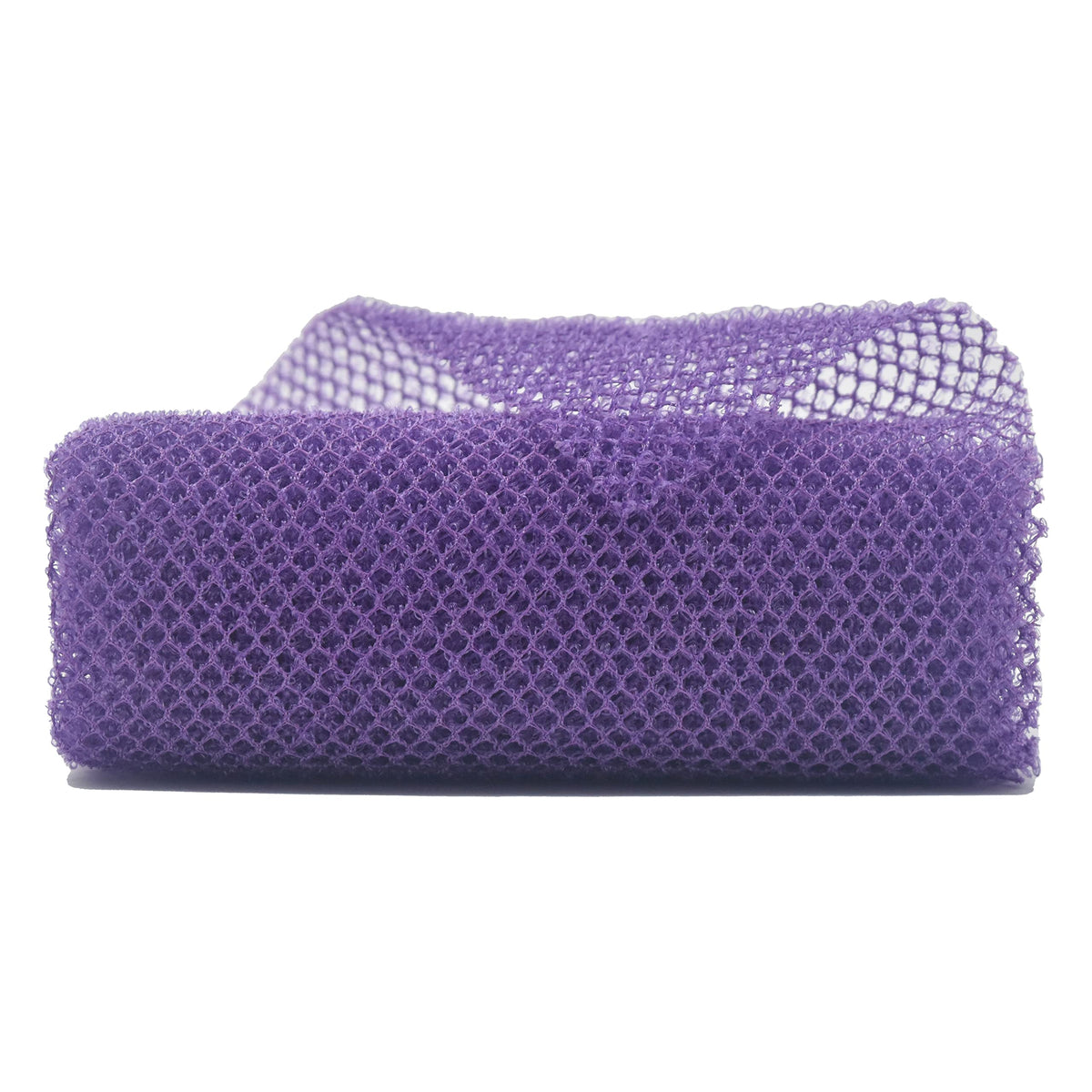 Superjpsor African Exfoliating Net Sponge - Purple Body Scrubber For Shower & Bath Exfoliation