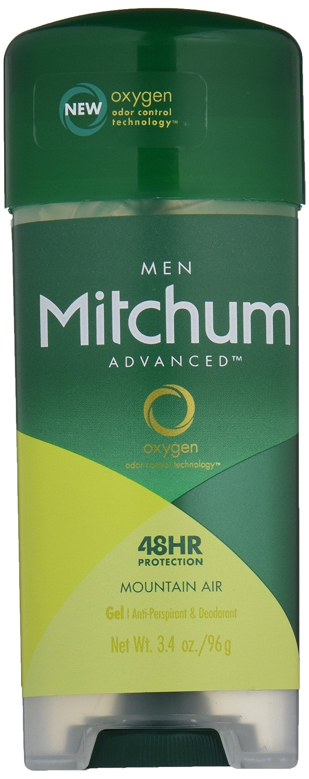 Mitchum Advanced Gel Anti-Perspirant & Deodorant, Mountain Air, 3.4 Oz, Pack Of 4