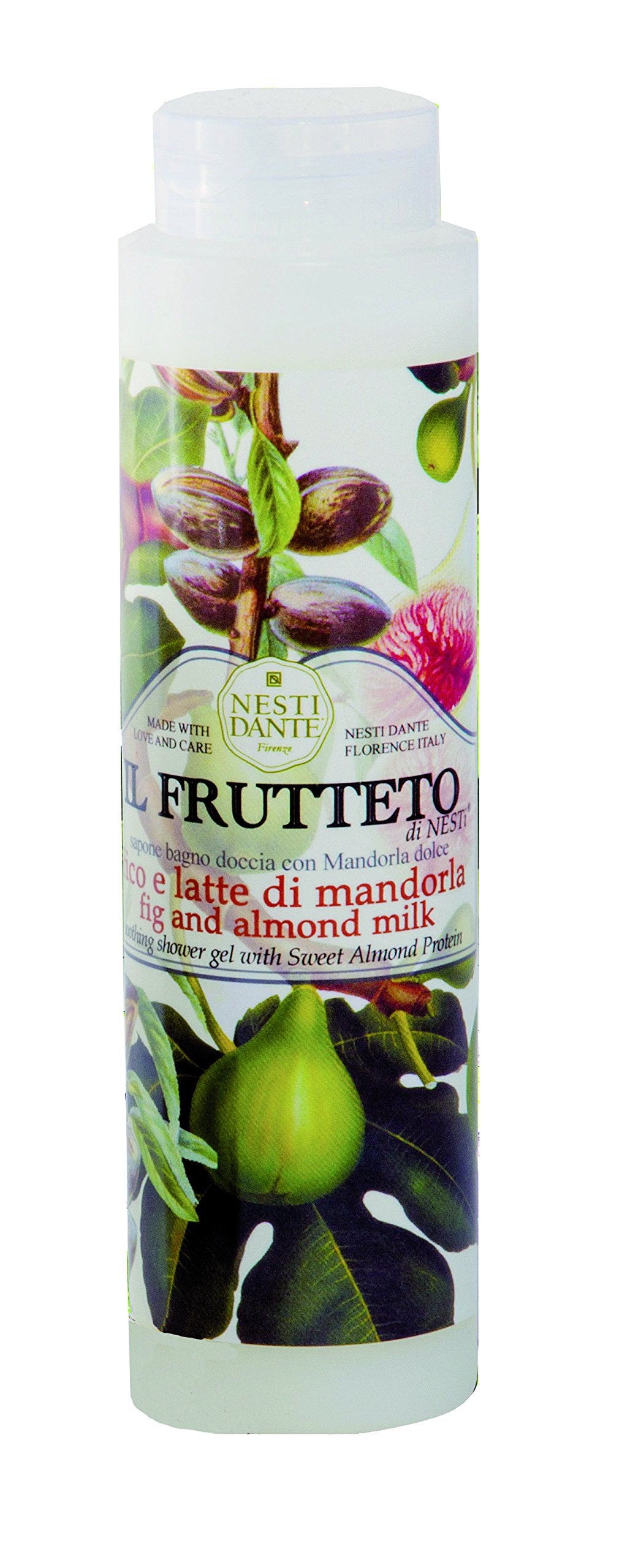 Nesti Dante Fig And Almond Milk Bath & Shower Gel 300 Ml - Nourishing & Refreshing Cleanser