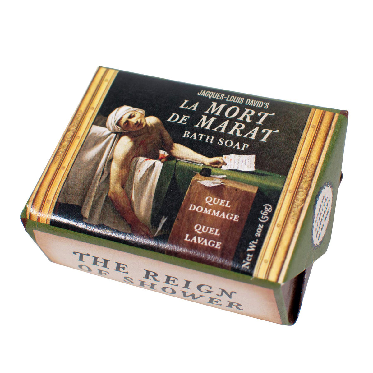 The Unemployed Philosophers Guild La Mort De Marat Bath Soap - 2Oz Travel Size Guest Bar