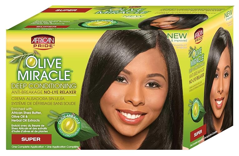 African Pride Olive Miracle Conditioning Anti-Break - Case Of 12 Hair Care Products