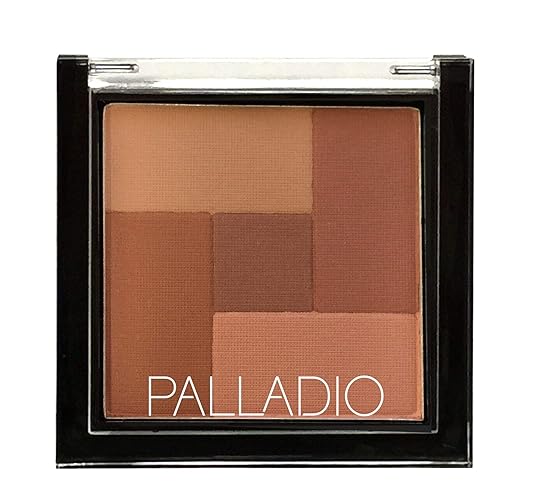 Palladio 2-In-1 Mosaic Blush & Bronzer - Silky Smooth, Rich Pigmented, Spice, 0.