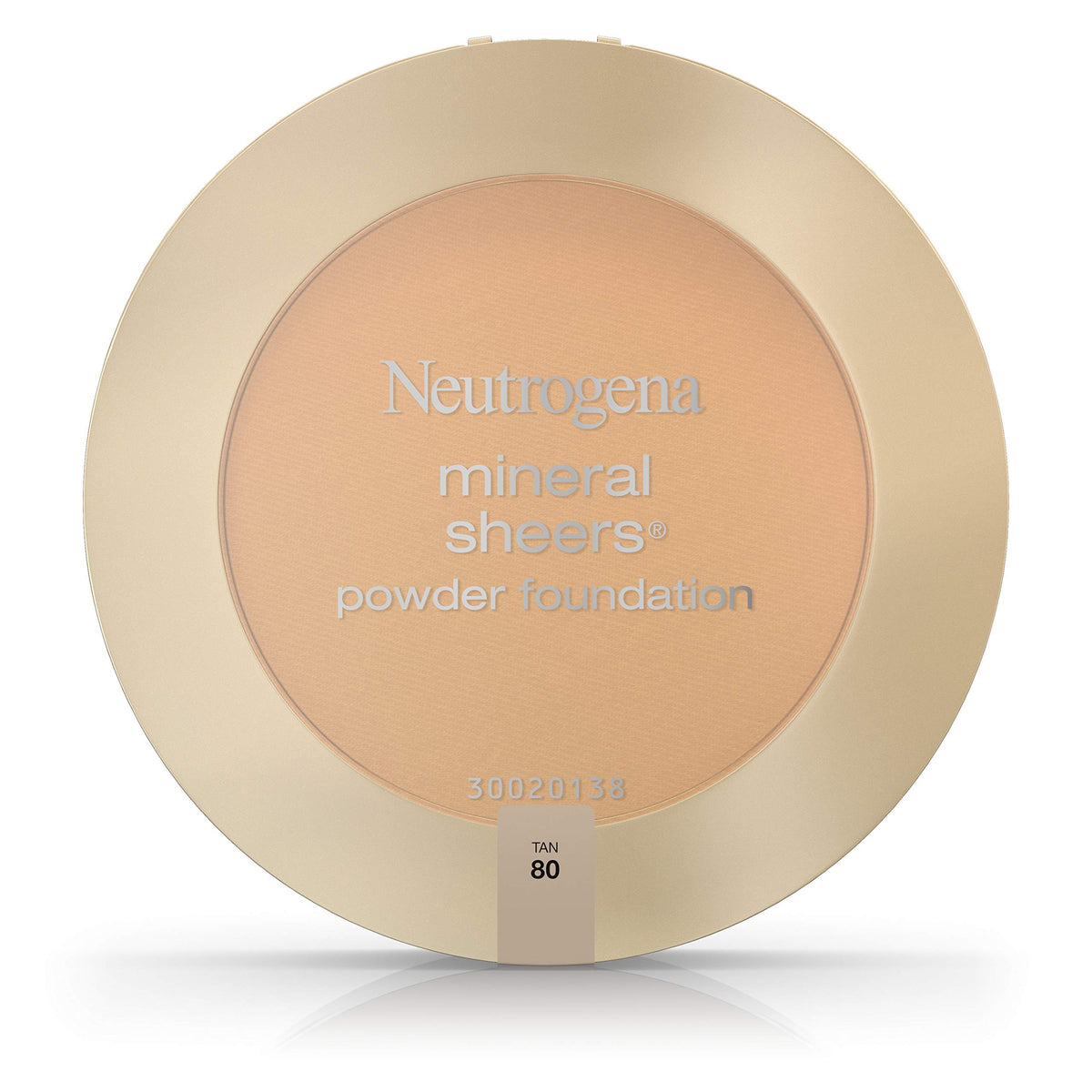 Neutrogena Mineral Sheers Powder Foundation, Tan 80, 0.34 Oz - Lightweight, Flawless Finish