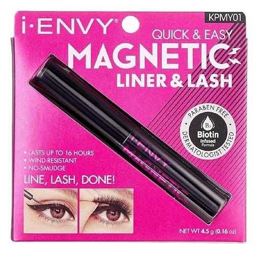 Kiss I Envy Magnetic Liner 0.17 Oz - Easy Application Eyeliner For Magnetic Lashes