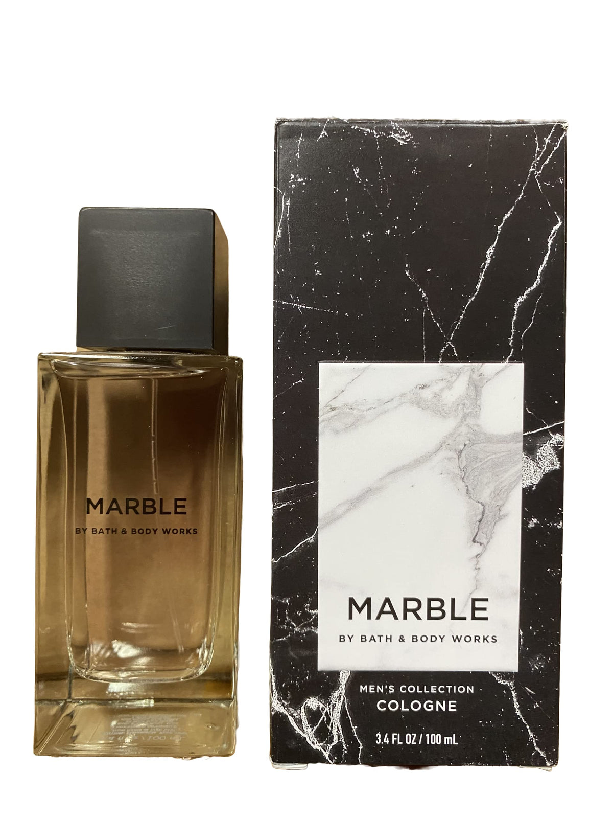 Bath & Body Works Marble Men'S Cologne Spray, 3.4 Fl Oz - Invigorating Fragrance