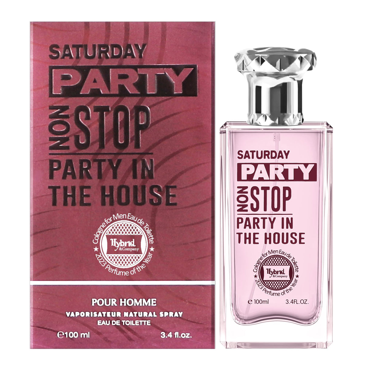 Hybrid & Company Saturday Party Eau De Toilette Spray, 3.4 Fl Oz - Men'S Fragrance