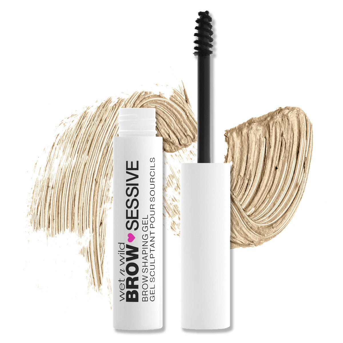 Wet N Wild Brow-Sessive Eyebrow Gel, Blonde, 0.1 Fl Oz - Long-Lasting Shaping Makeup