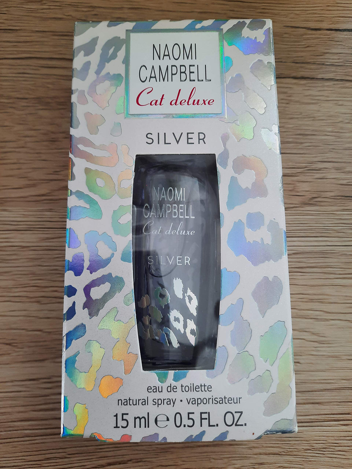 Naomi Campbell Cat Deluxe Silver for Women  05 oz EDT Spray Mini