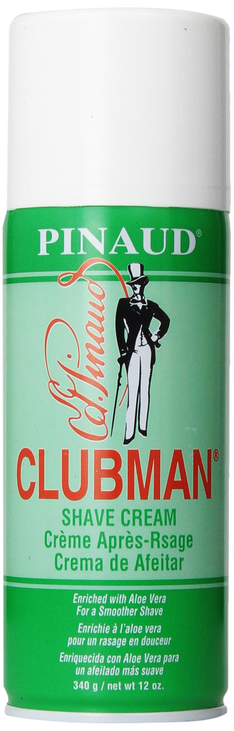 Clubman Shave Cream, 12Oz - Rich Lather For Smooth Shaving, Men’S Grooming Essential