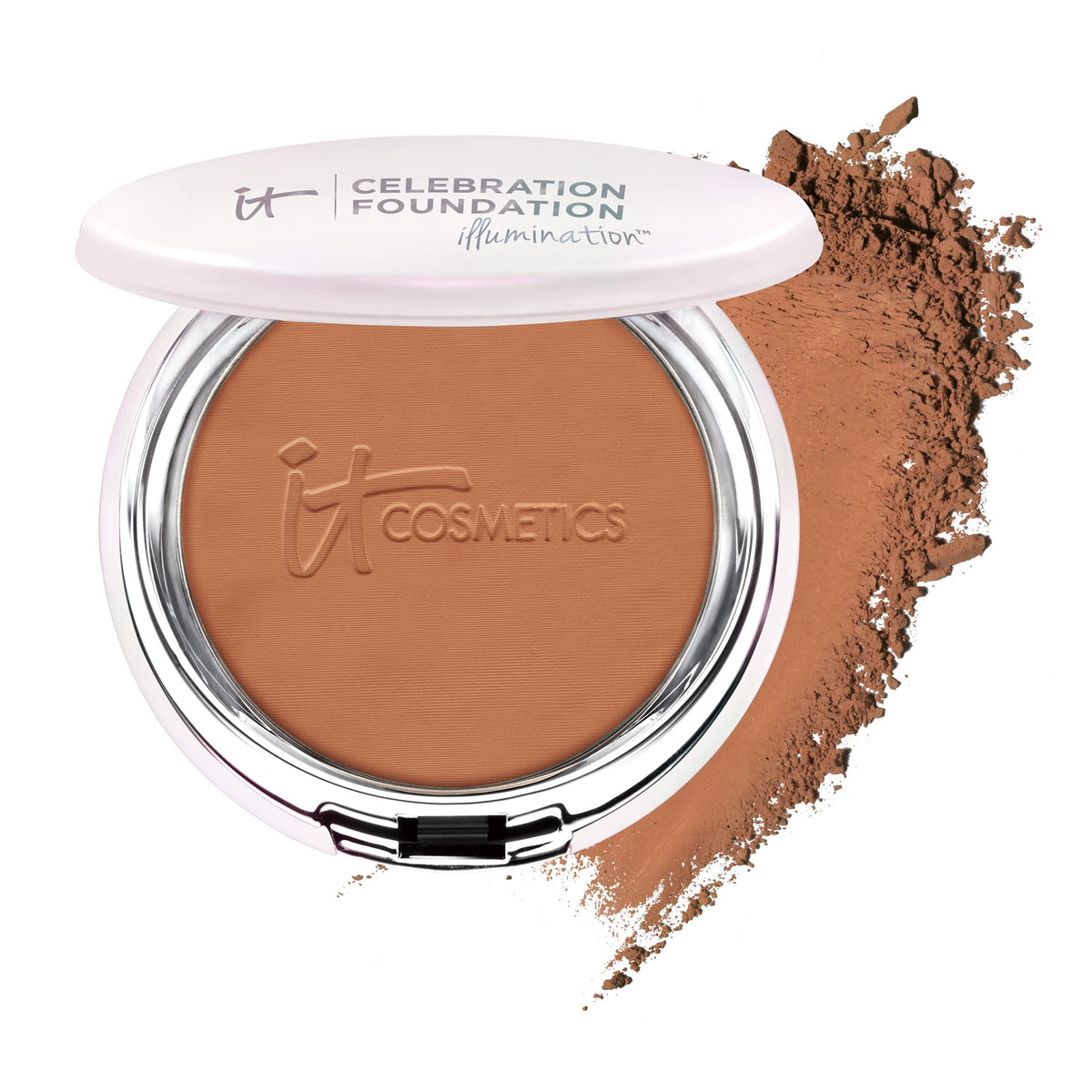 It Cosmetics Celebration Foundation Illumination, Deep - Full-Coverage Anti-Aging Powder 0.3 Oz