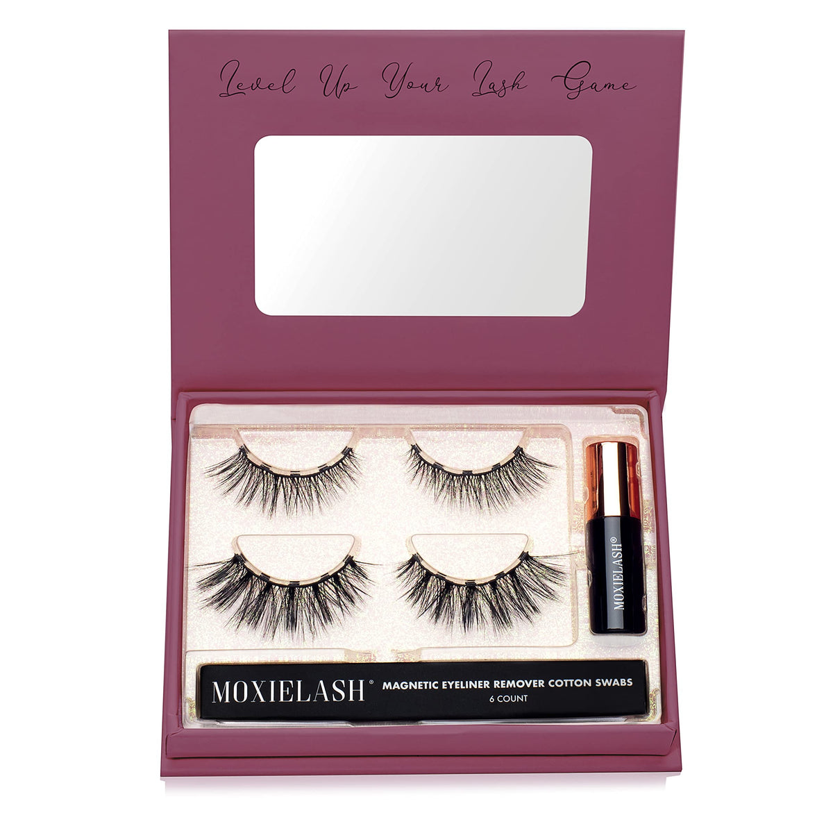 Moxielash Magnetic Eyelashes & Eyeliner Kit - Natural Look, Wifey & Sexy Lash, Usa Made