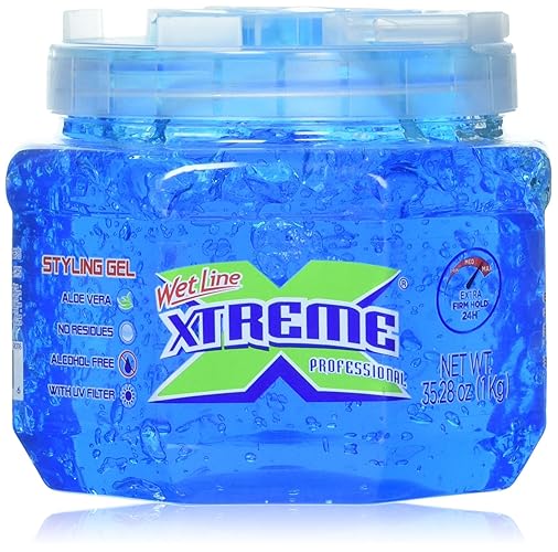 Xtreme Extra Hold Wet Line Styling Gel, 35.26 Oz, Pack Of 4 - Professional Hair Gel