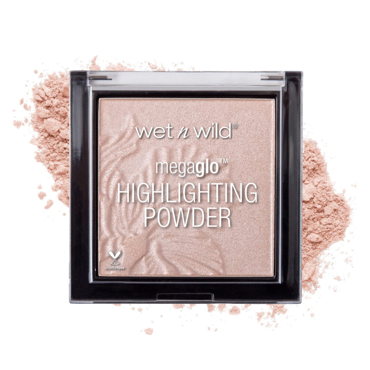 Wet N Wild Megaglo Highlighting Powder, Pink Rose Gold Shimmer Highlighter, 0.19 Oz