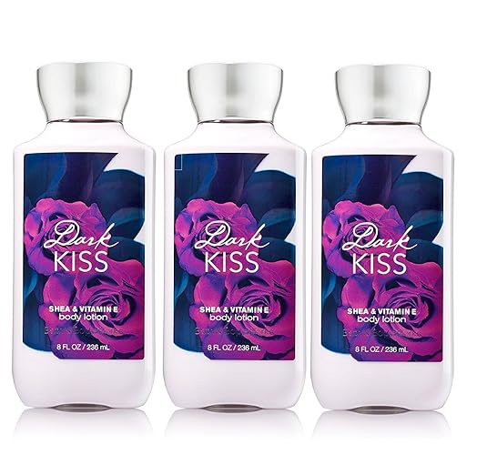 Bath & Body Works Dark Kiss Body Lotion, 8 Fl Oz (Pack Of 3) - Signature Collection