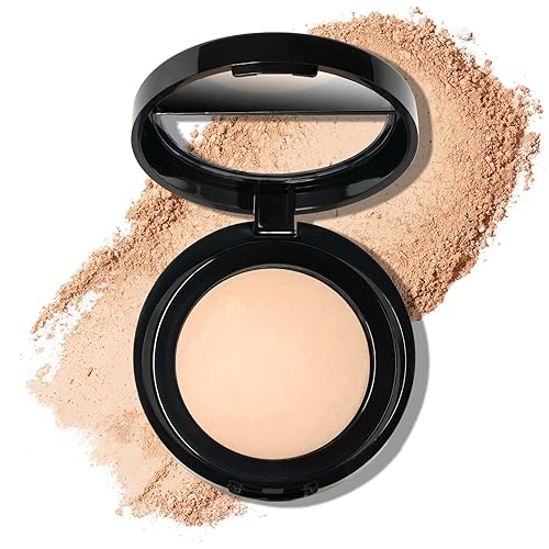 LAURA GELLER Baked Blurring Setting Powder, Translucent, Soft-Focus Finish, 0.14 oz