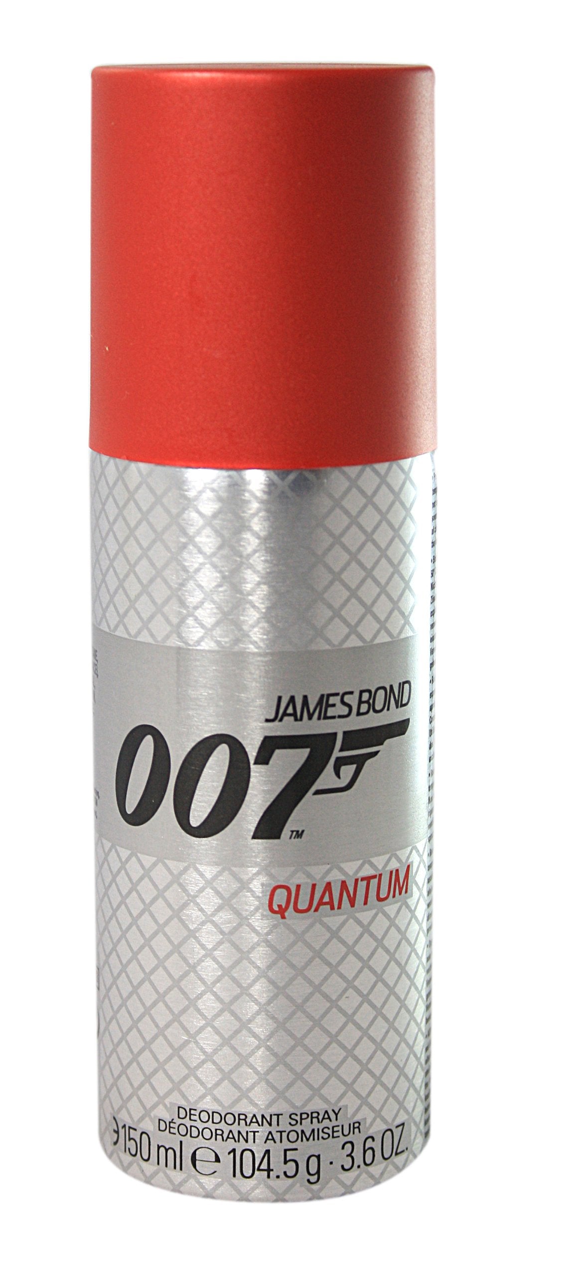 James Bond 007 Quantum Deodorant Spray, 5.1 Oz - Long-Lasting Freshness, Men'S Fragrance