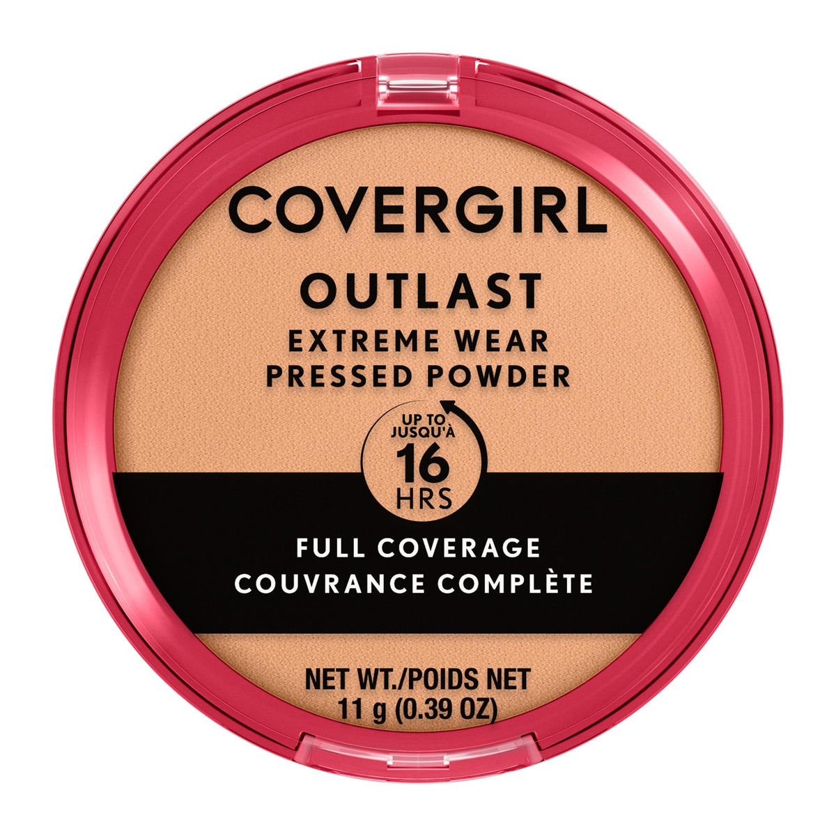 Covergirl Outlast Extreme Wear Pressed Powder - Natural Beige, 0.38 Ounce