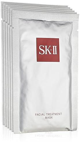 Sk-Ii Facial Treatment Mask - 6 Count Hydrating Sheet Masks For Radiant Skin