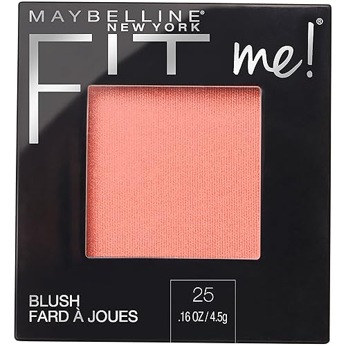 Maybelline Fit Me Blush - Pink, 0.16 Ounce - Flawless, Natural Finish Makeup