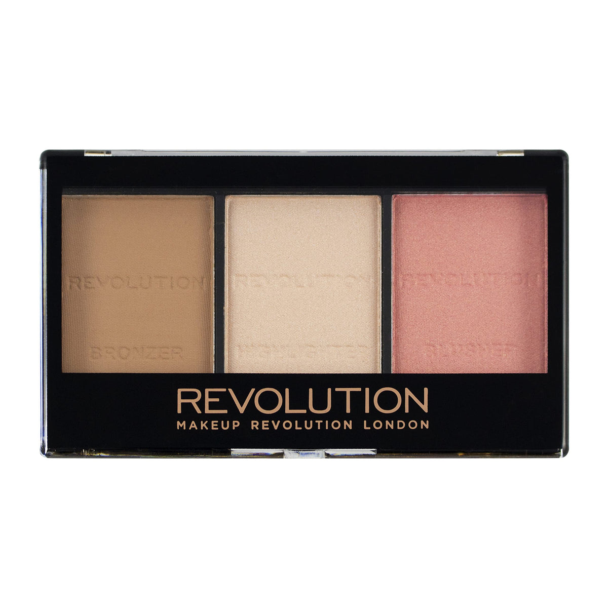 Makeup Revolution Ultra Sculpt & Contour Kit, Vegan Contour Palette, Ultra Fair C01, 3.6G