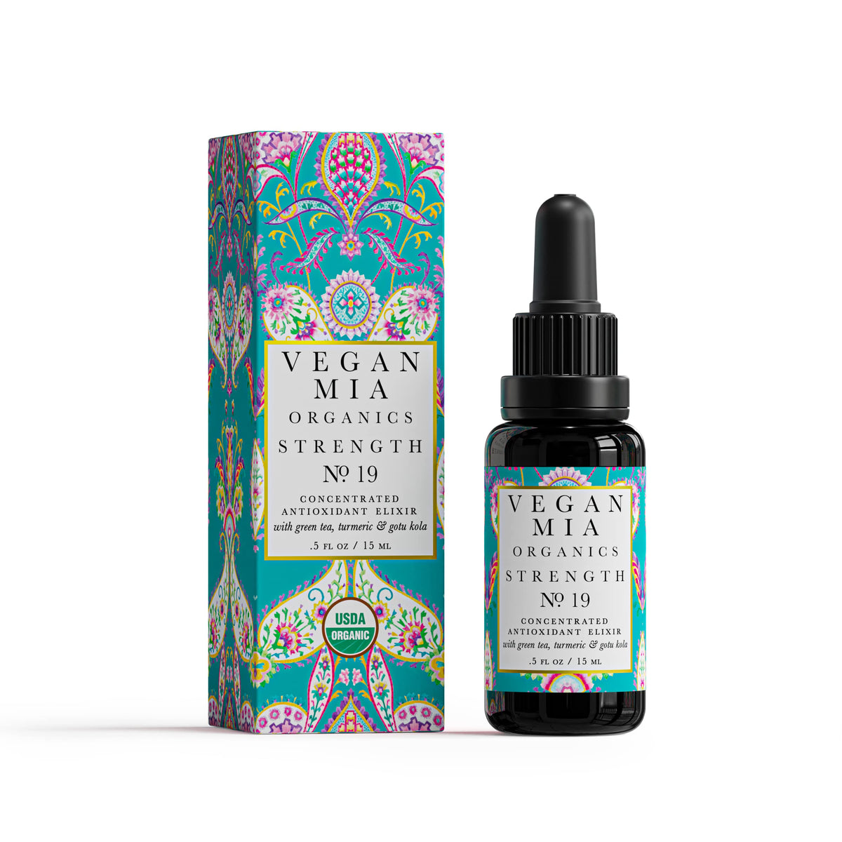 Vegan Mia Usda Organic Face Oil - Antioxidant Elixir For Dry Skin & Wrinkles, 0.5 Fl Oz