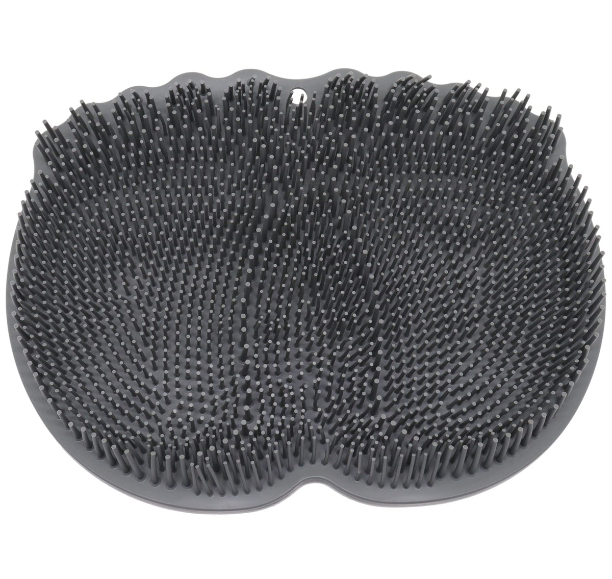 Benliudh Silicone Foot Scrubber Mat With Suction Cups – Grey Shower Massager For Men & Women