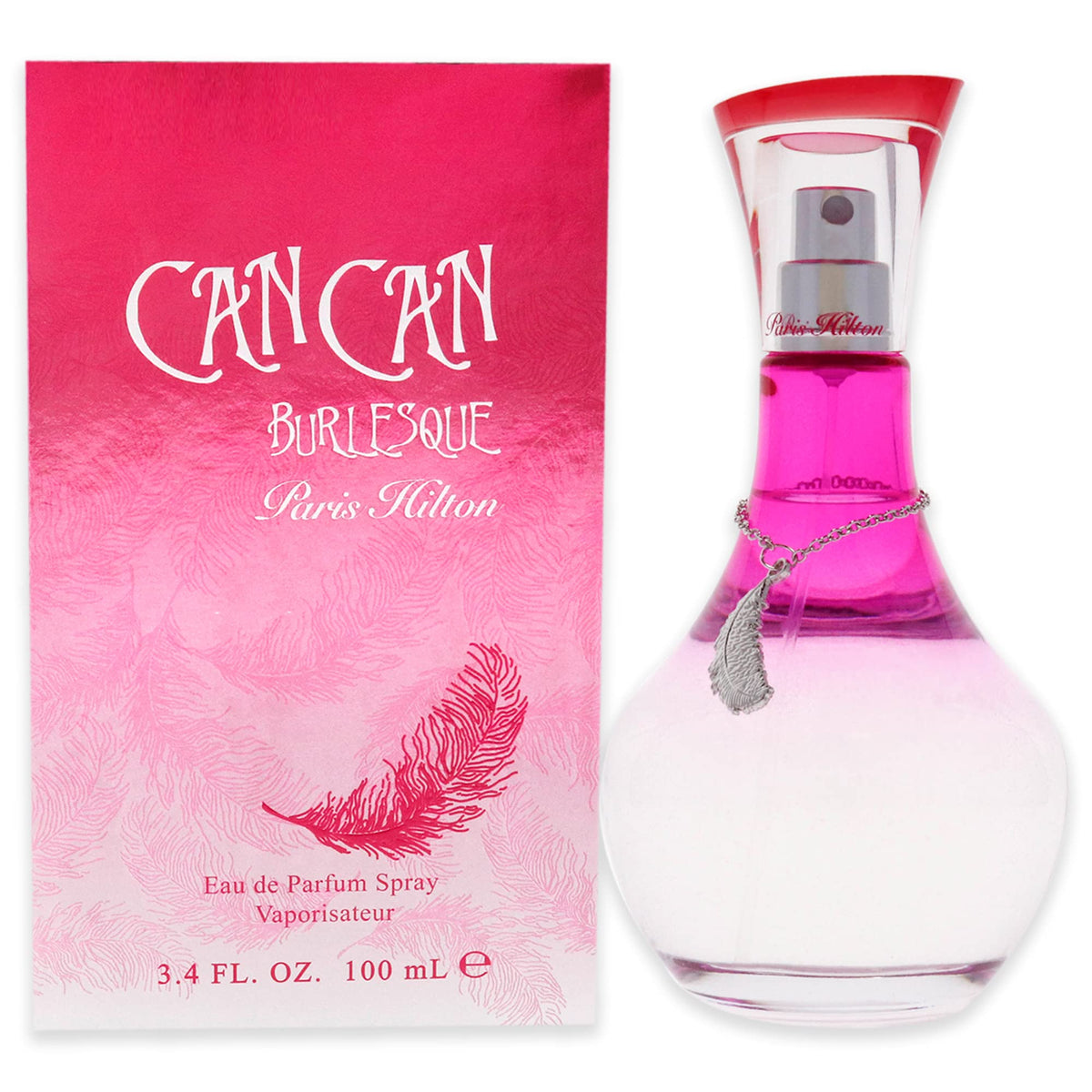 Paris Hilton can can Burlesque Eau De Toilette Spray for Women  34 Ounce