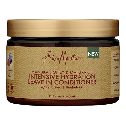 Sheamoisture Manuka Honey Leave-In Conditioner For Curly Hair, 11.5 Oz – Hydrate & Restore