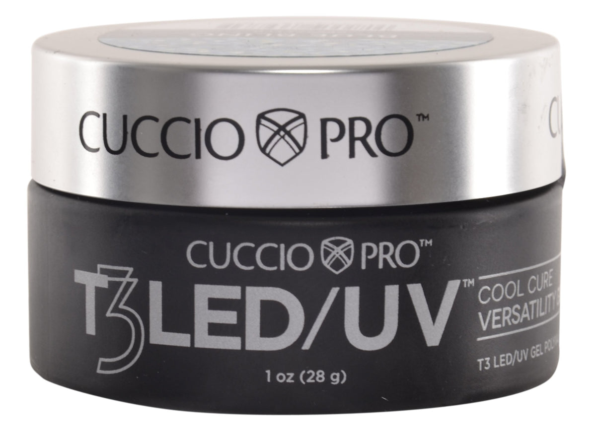 Cuccio Pro T3 LEDUV Cool Cure Versatility Gel  SelfLevelling  Incredibly Flexible  Strong Adhesion  High Shine Finish  Fa