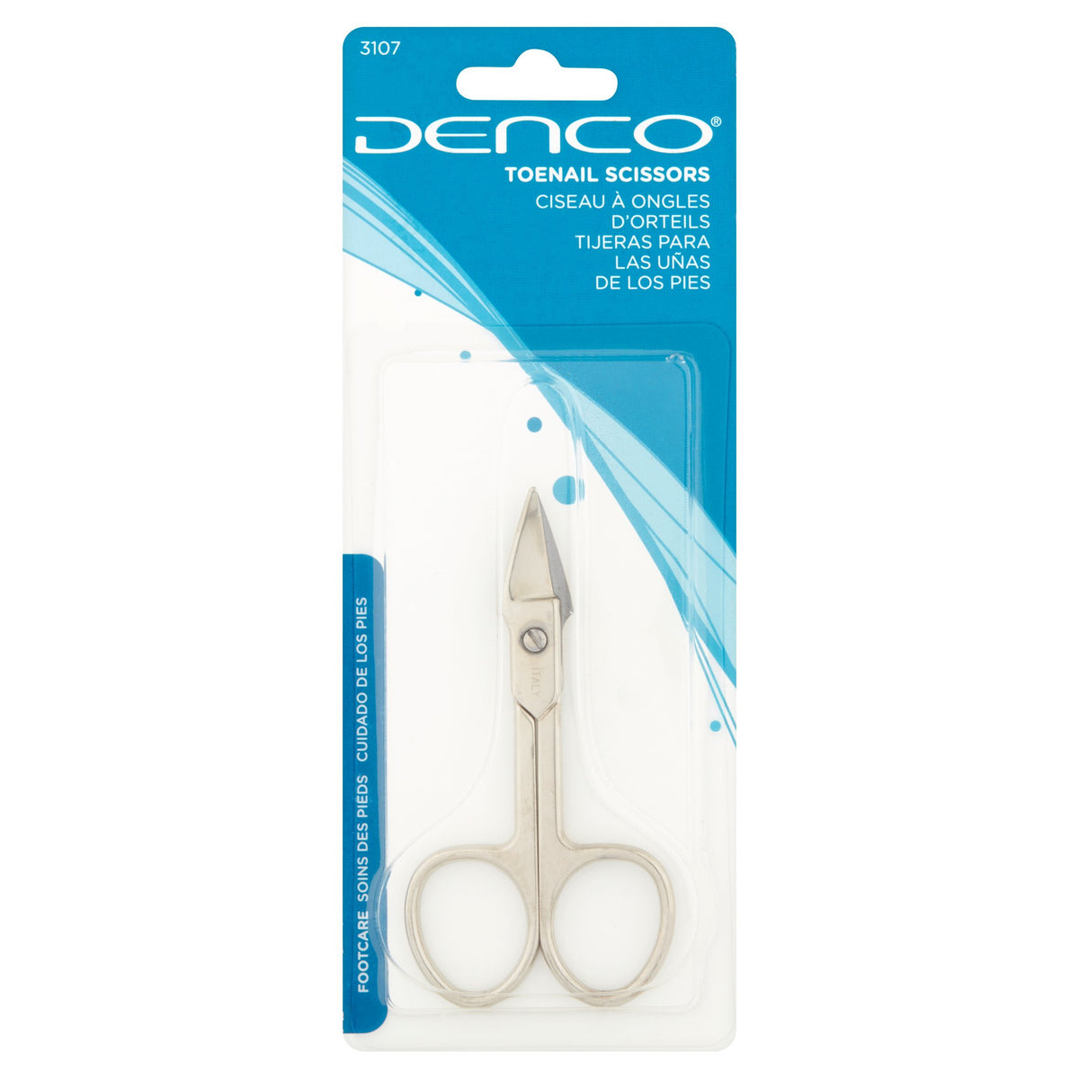 Denco Toenail Scissors - Precision Stainless Steel Nail Clipper for Easy Grooming