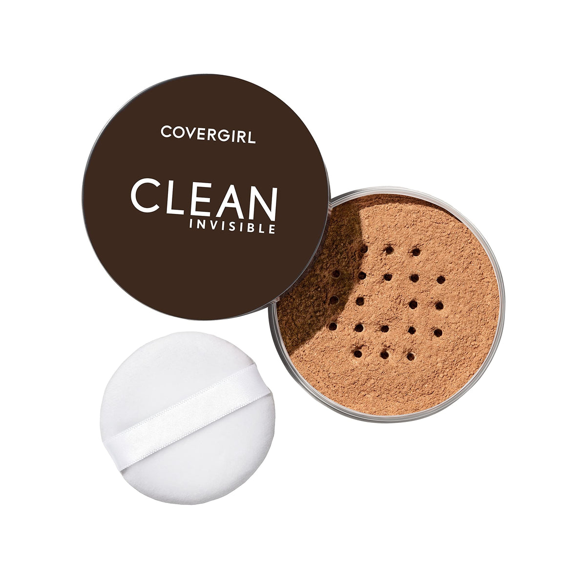 Covergirl Clean Invisible Loose Powder - Vegan Setting Powder, Translucent Deep, 20G