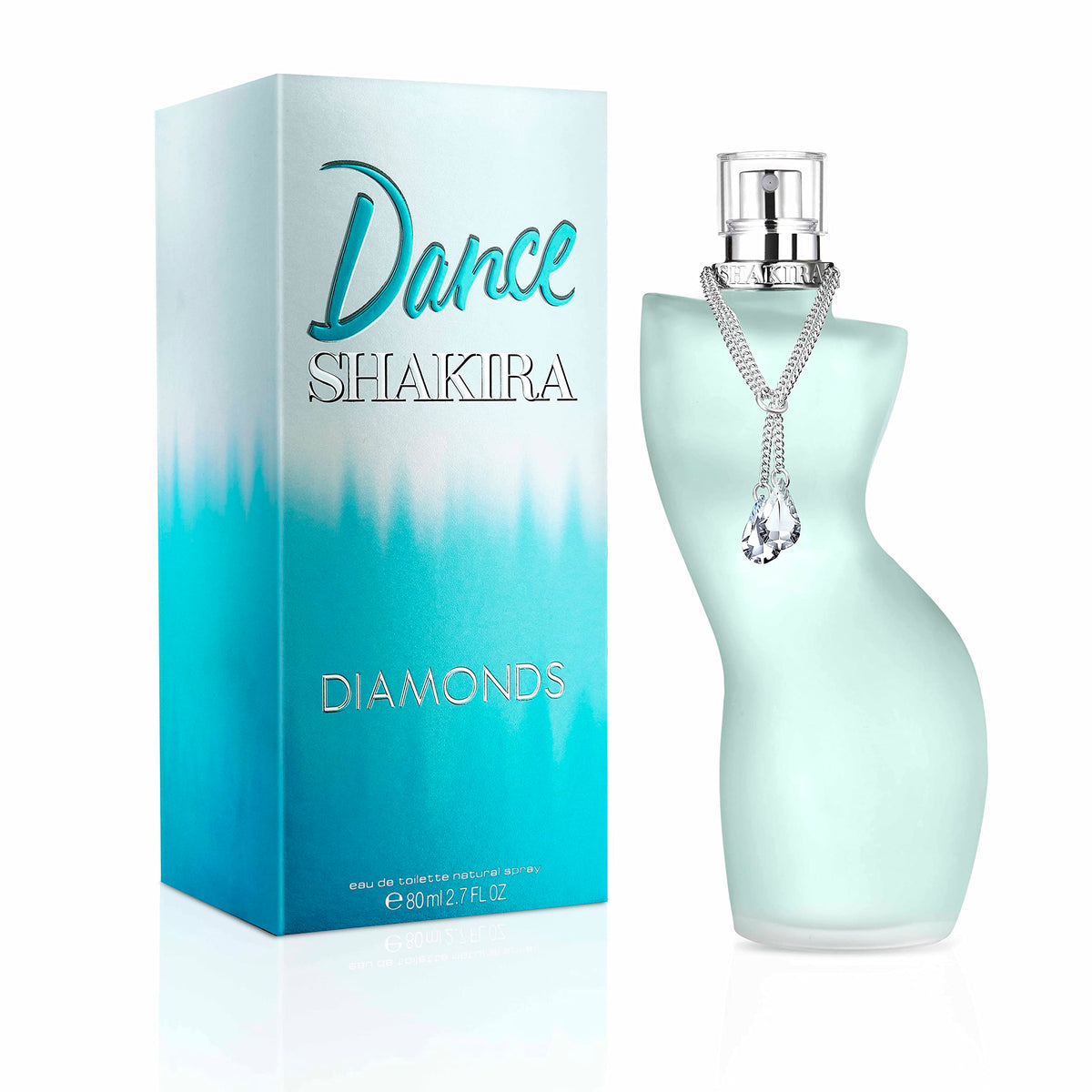 Shakira Dance Diamond Women’s Perfume - 2.7 oz EDT Spray, Blue Fragrance