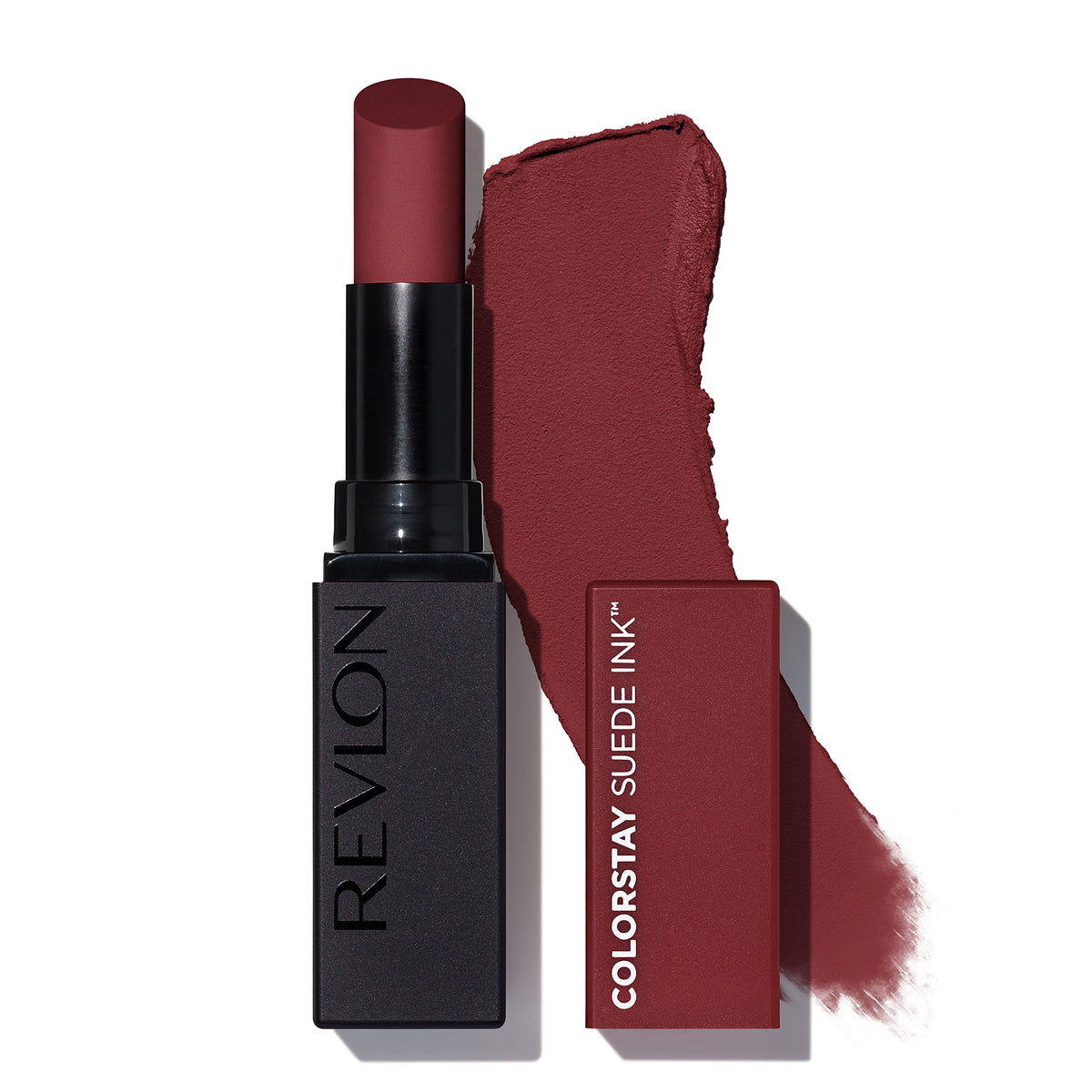 Revlon Colorstay Suede Ink Lipstick With Primer, Waterproof Matte Color, 018 In The Zone, 0.09 Oz